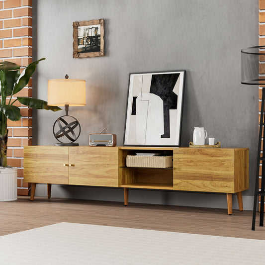 Oakridge Mid-Century TV Stand | Stylish Entertainment Center for TV